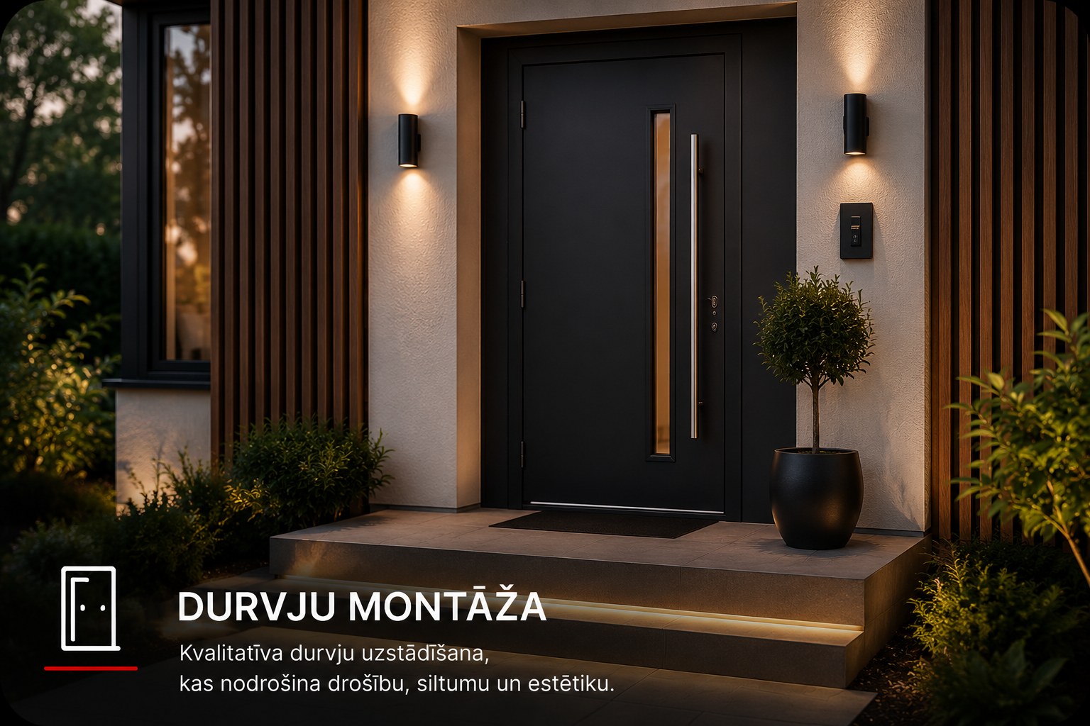 Durvju montāža